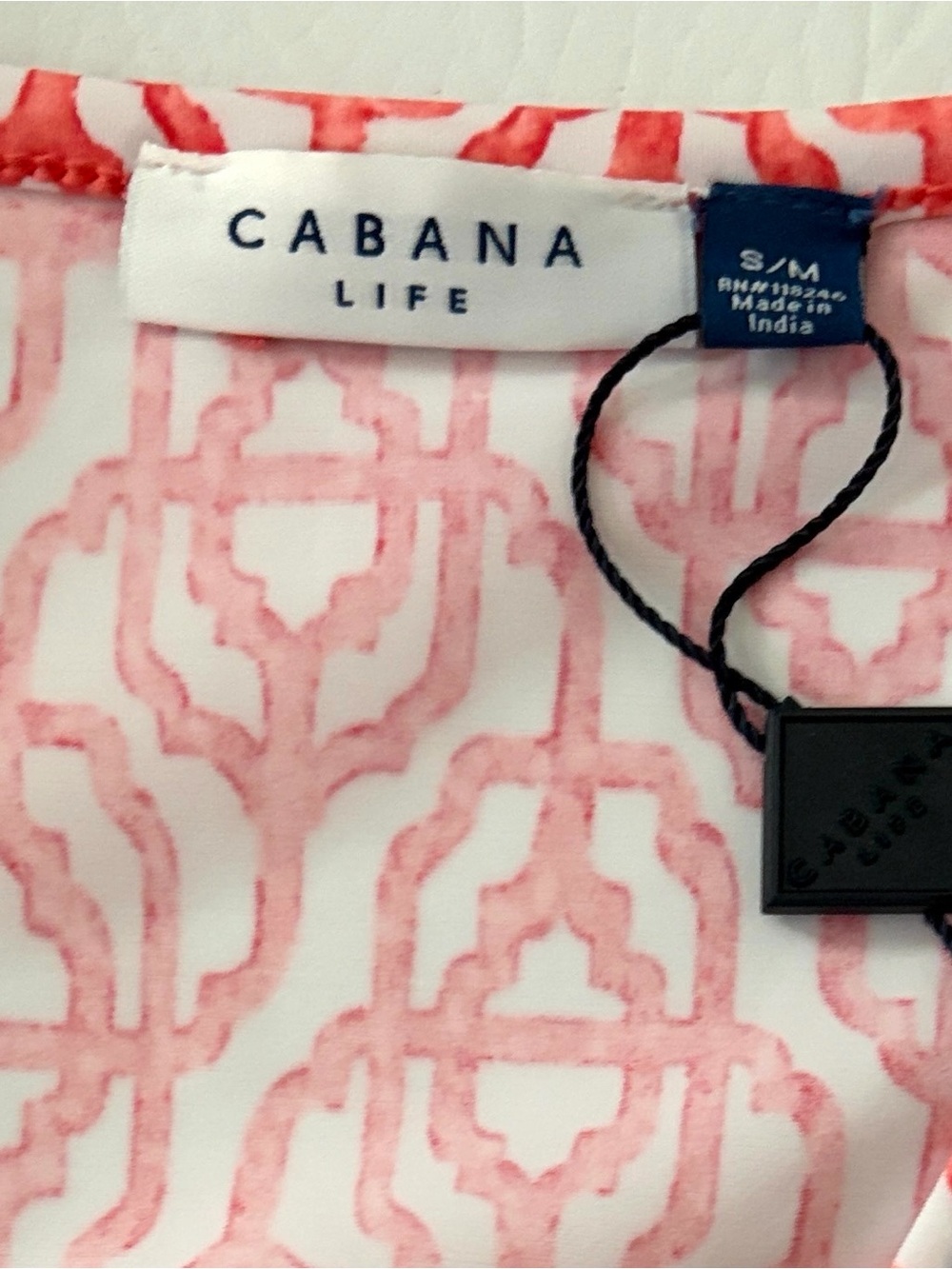 Cabana Life Dress Summer Napa Tie Waist Midi Dress NWT size Small Medium - Picture 15 of 15